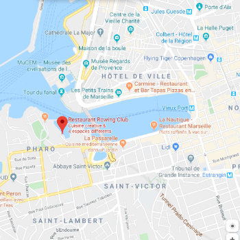 Google maps, Rowing Club location